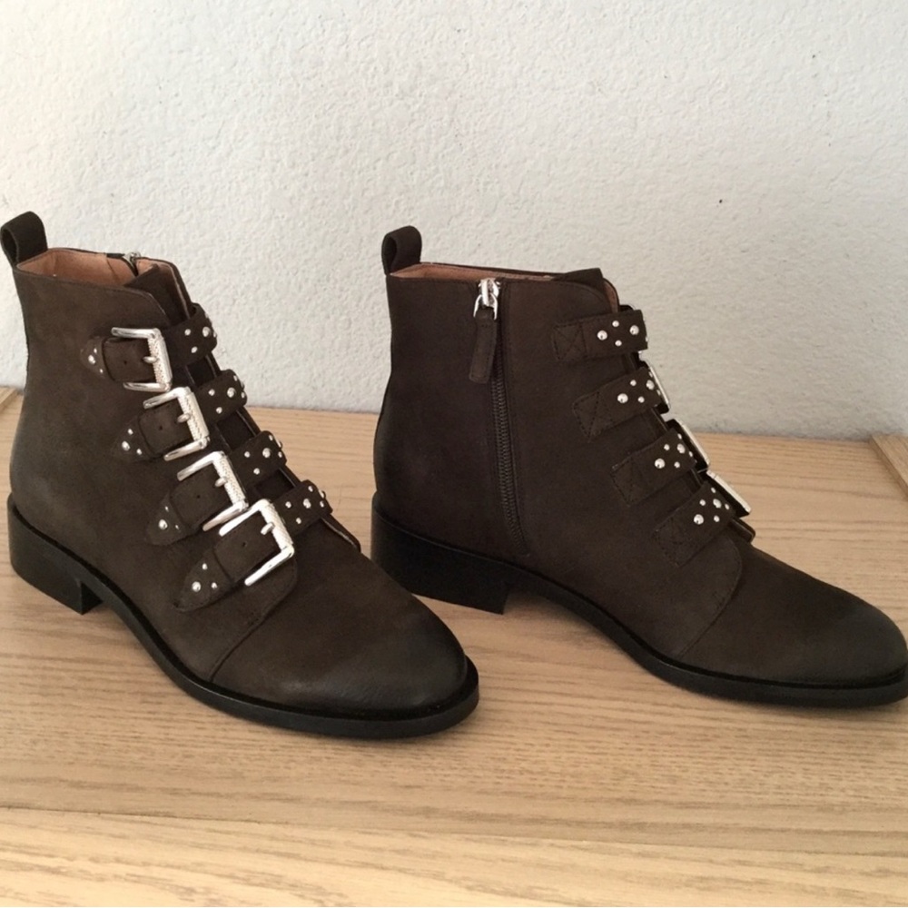 Halogen Buckle Booties